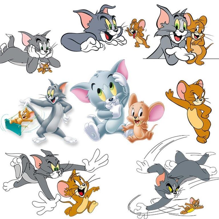 تصاویر بدون زمینه (با کیفیت بالا) تام و جری Tom and Jerry