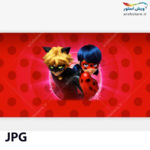 عکس و تصویر پس زمینه دخترانه دختر کفشدوزکی